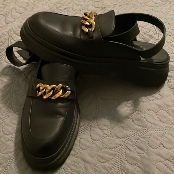 Free People Shoes - Free People Mila Chain Loafers